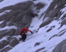 Der Bergsteiger. Quelle: Screenshot YouTube
