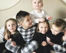 Wie eine junge Familie neun Kinder in drei Jahre bekam