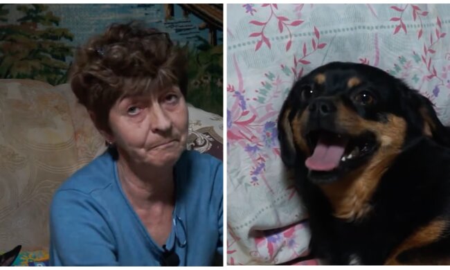 Frau und Hund. Quelle: Screenshot YouTube