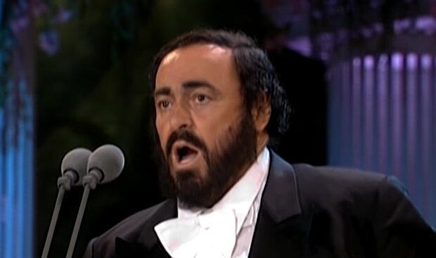 Luciano Pavarotti. Quelle: YouTube Screenshot