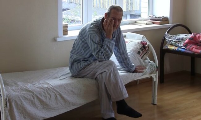 Der Obdachlose. Quelle: Youtube Screeshot