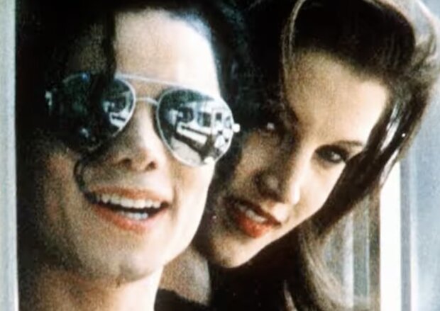 Michael Jackson und Lisa Maria Presley. Quelle: Screenshot YouTube