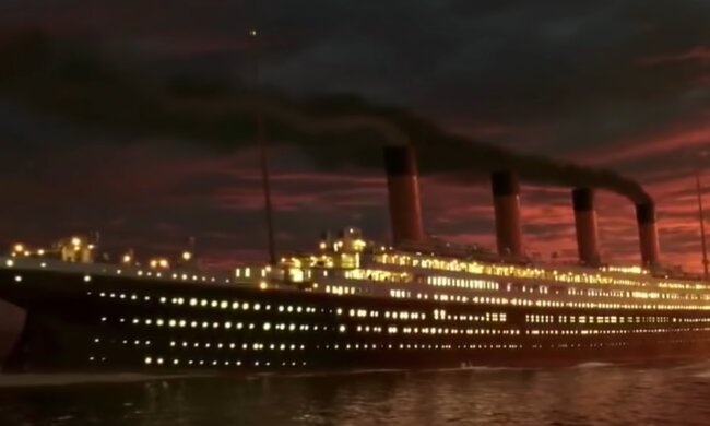 Titanic. Quelle: YouTube Screenshot