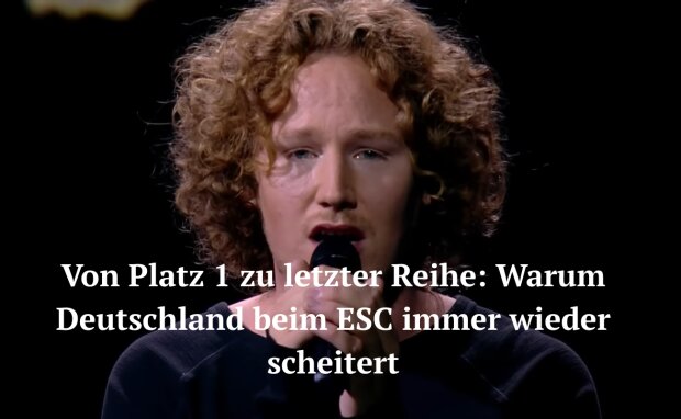 Von Platz 1 zu letzter Reihe: Warum Deutschland beim ESC immer wieder scheitert