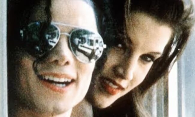 Michael Jackson und Lisa Maria Presley. Quelle: Screenshot YouTube