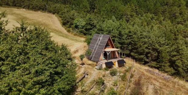 41-Jährige verkauft ihr selbst gebautes Holzhaus – ohne Erfolg. Quelle: Youtube Screenshot