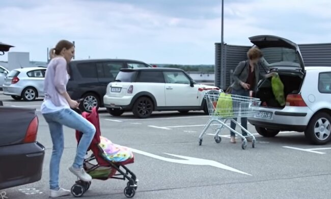 Parkplatz. Quelle: Youtube Screenshot