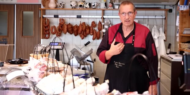 „Wenn das Handwerk stirbt: Ein Metzger muss seinen Laden schließen“. Quelle: Youtube Screenshot