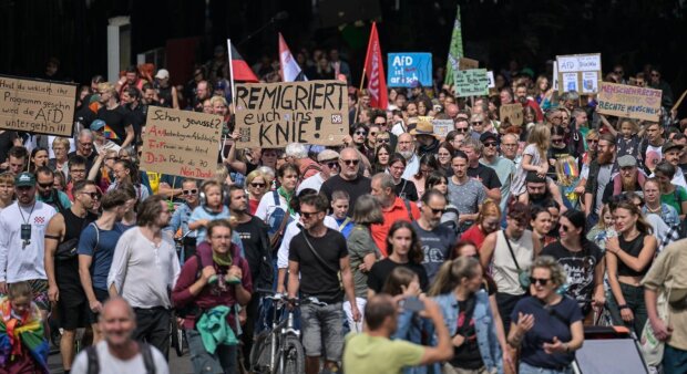 Erfurt erlebt politisch bewegtes Wochenende. Quelle: Youtube Screenshot