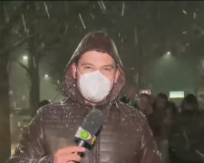 Schneefälle in Brasilien. Quelle: YouTube Screenshot