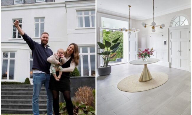 Familie Pott und ihr neues Traumhaus. Quelle: Screenshot Youtube