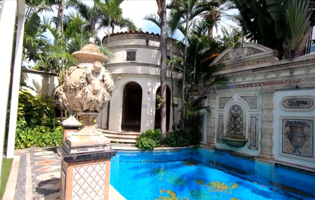 Villa von Gianni Versace. Quelle: Screenshot Youtube