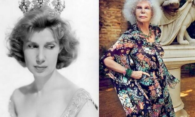 Die am meisten betitelte Herzogin der Welt: Wie Cayetana Alba in ihrer Jugend aussah