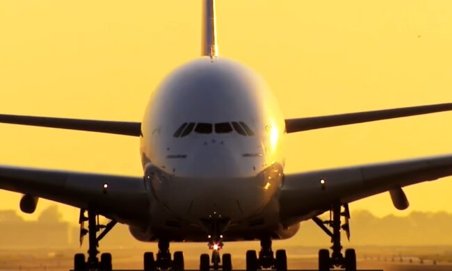 Airbus A380.Quelle: Youtube Screenshot