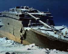 Titanic auf dem Meeresgrund. Quelle: Screenshot YouTube
