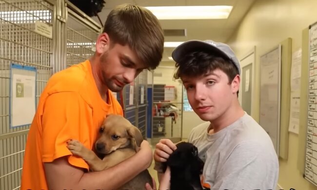 Zwei Freunde mit einem Großen Herzen. Quelle: Youtube Screenshot