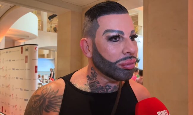 Harald Glööckler, Interview. Quelle: Youtube Screenshot