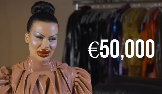 Frau investiert fünfstellige Summe in Lippen. Quelle: Youtube Screenshot