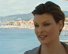 Linda Evangelista. Quelle: YouTube Screenshot