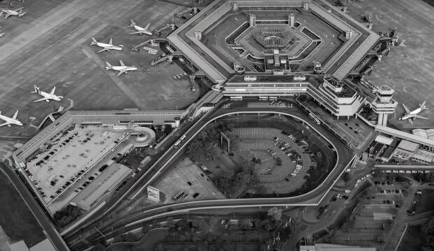Der Flughafen Berlin-Tegel. Quelle: Screenshot YouTube