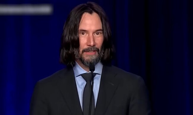 Keanu Reeves. Quelle: Youtube Screenshot