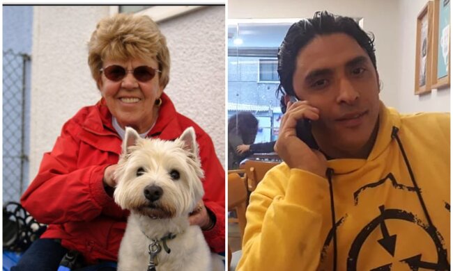 Mohamed und Iris. Quelle: Screenshot Youtube