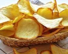 Kartoffelchips in der Mikrowelle in 10 Minuten