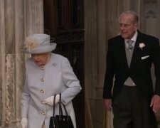 Königin Elizabeth, Prinz Philip. Quelle: Youtube Screenshot