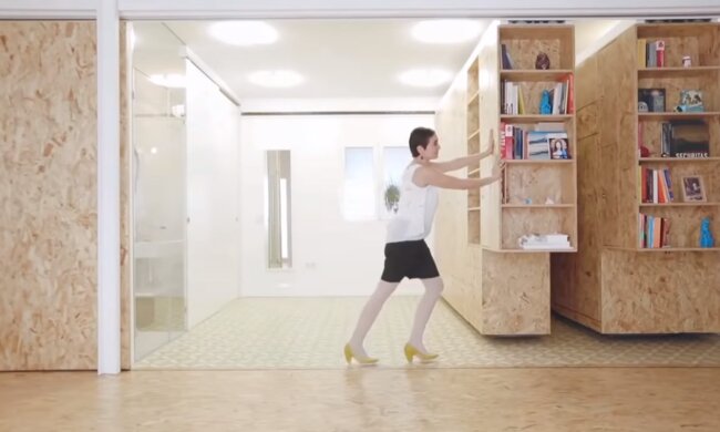 Geheime Tür. Quelle: Screenshot YouTube