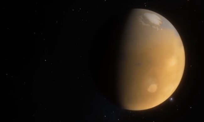 Mars. Quelle: Screenshot YouTube