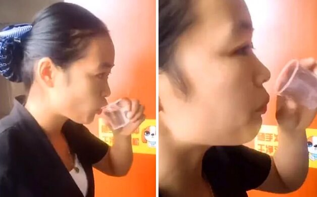 Haushälterin trank Wasser aus der Toilette, um zu zeigen, wie gut sie ihre Arbeit machte