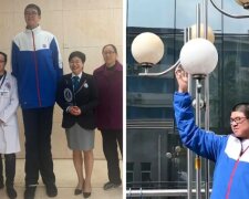 Wie ein 14-Jähriger dank seiner Körpergröße ins Guinness-Buch der Rekorde aufgenommen wurde