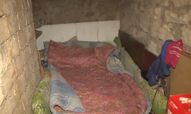 Keller wurde zu einem Zuhause. Quelle: Screenshot Youtube