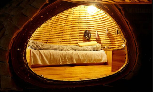 Sparsamer Chinese baute ein Haus-Eier, damit er keine Wohnung mieten musste