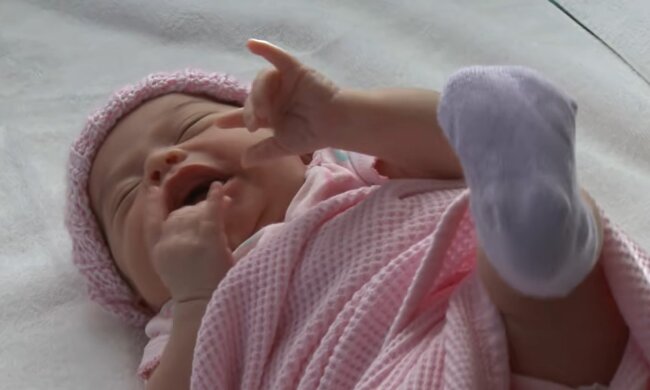 Das Baby. Quelle: Youtube Screenshot