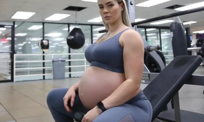 Warum eine schwangere Frau während ihrer Schwangerschaft Sport trieb und während der Wehen sogar in die Hocke ging