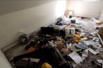 Zerstörte Wohnung. Quelle: Youtube Screenshot