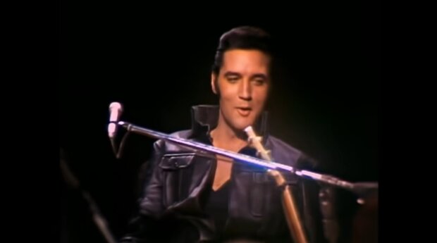 Elvis Presley, 1968. Quelle: Youtube Screenshot