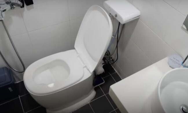 Toilette . Quelle: Screenshot YouTube