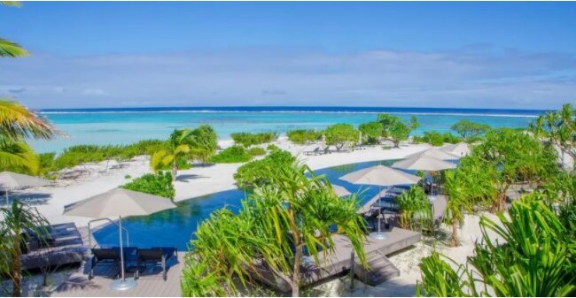 Wie die Privatinsel von Marlon Brando in Französisch-Polynesien aussieht