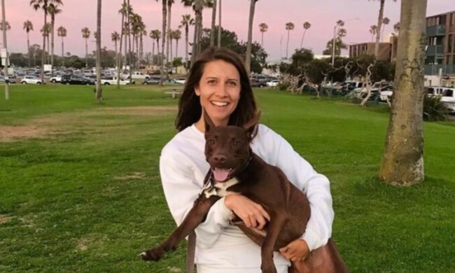 Eine Frau mit dem Hund. Quelle: tourister