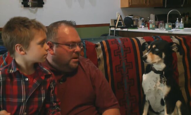 Tapferes Familienmitglied. Quelle: Screenshot YouTube