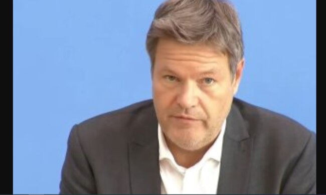 Bundeswirtschaftsminister Robert Habeck. Quelle: Youtube Screenshot