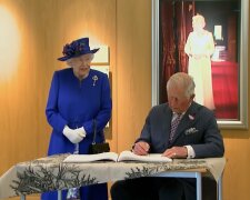 Elizabeth II. und Prinz Charles. Quelle: Screenshot Youtube