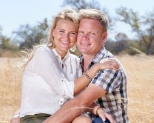 Teilnehmer der Show "Bauer sucht Frau" Jörn und Oliwia haben in Namibia geheiratet