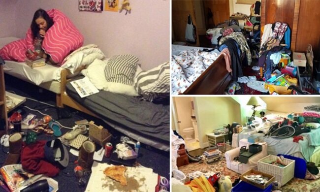 "Das Königreich der Unordnung": Wie die überfüllten Wohnungen aussehen