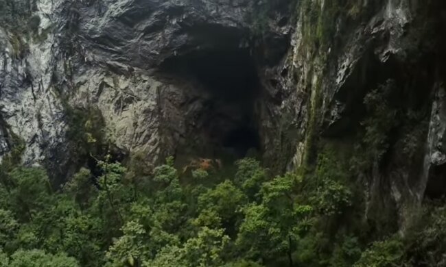 Die Erdhöhle. Quelle: Screenshot YouTube