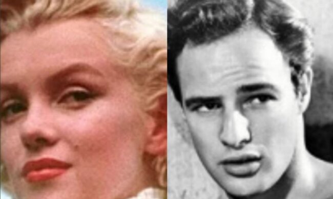 Marilyn Monroe und Marlon Brando. Quelle: Screenshot