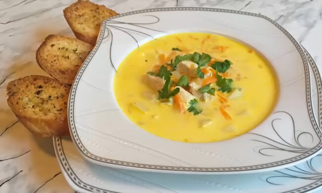Käsesuppe. Quelle: Screenshot Youtube