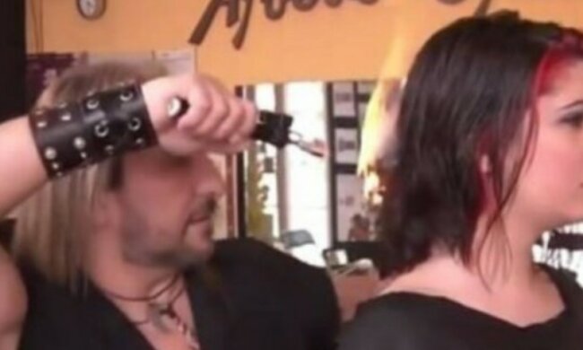 Haarschnitt durch Feuer und Friseur mit Krallen: ungewöhnliche Schönheitssalons